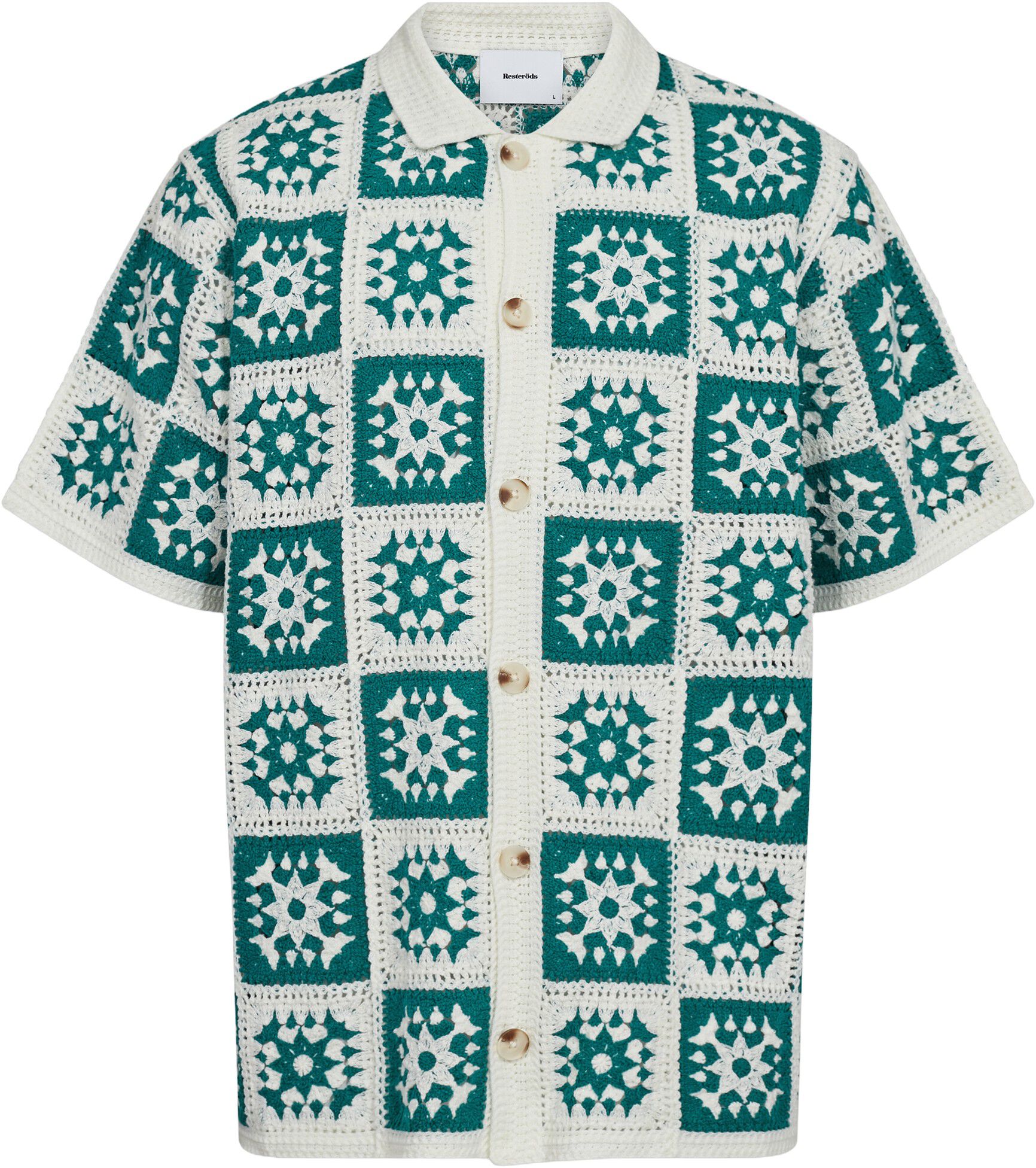 LEON CHROCHET SS SHIRT