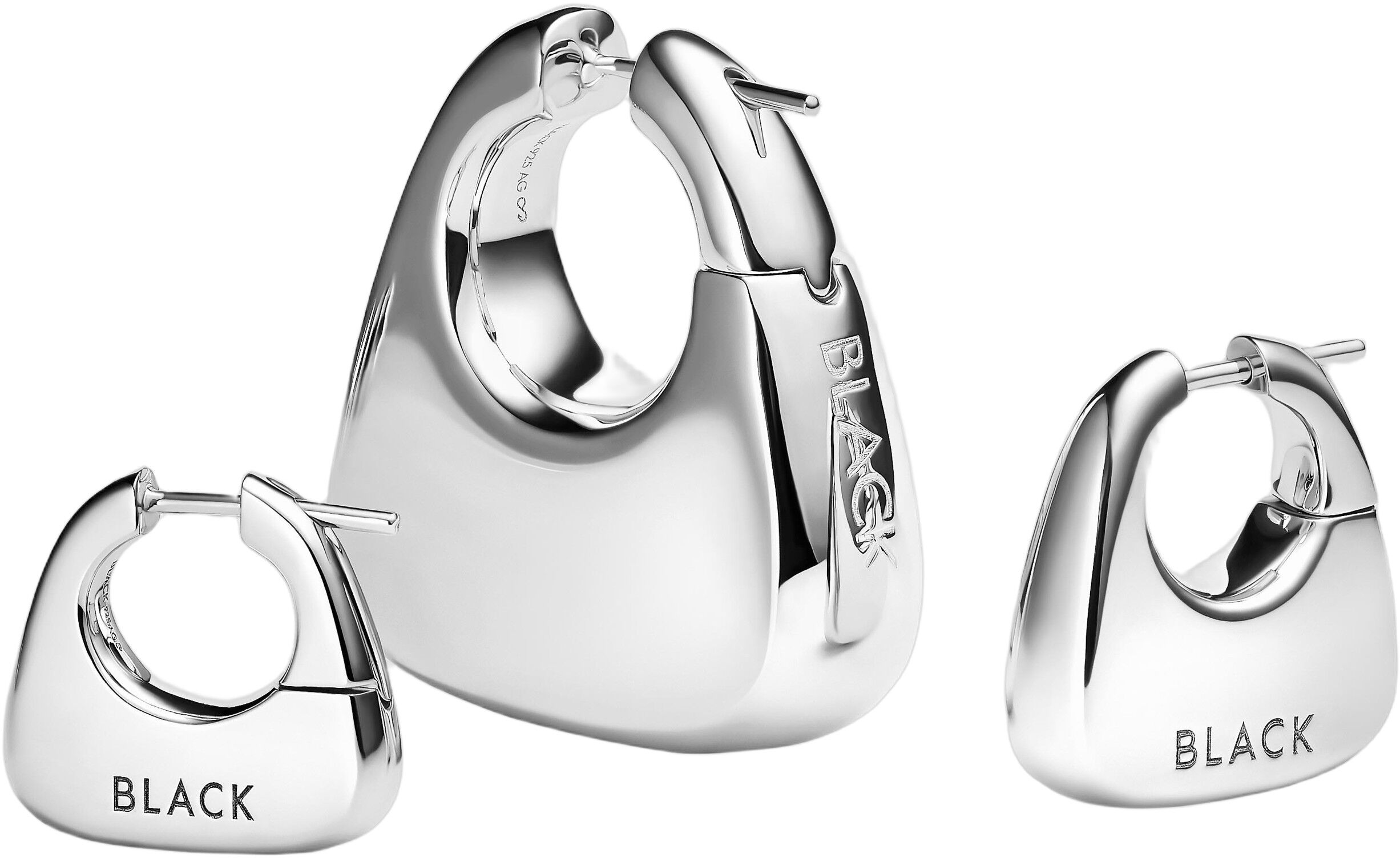 Tote Small Earring Silver