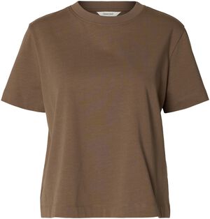 SLFESSENTIAL SS BOXY TEE NOOS