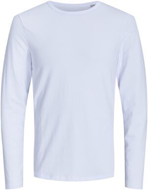JJEBASIC O-NECK TEE L/S NOOS