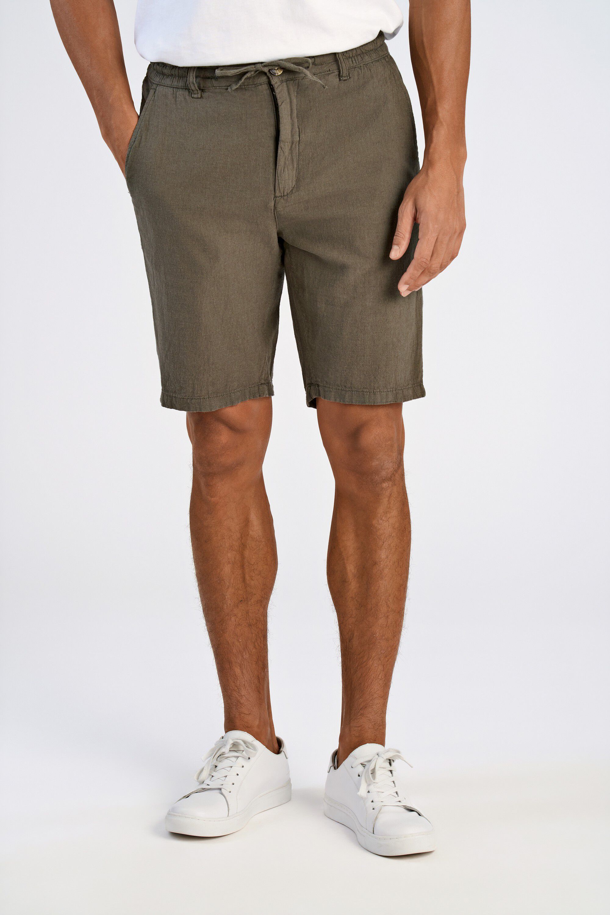 Linen shorts