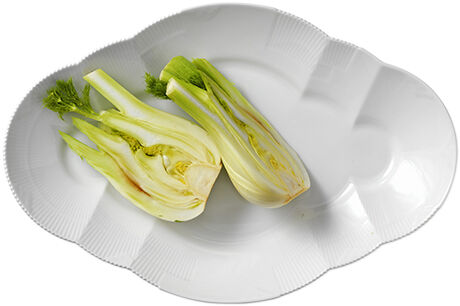 Hvid elements 38,5 cm. fad