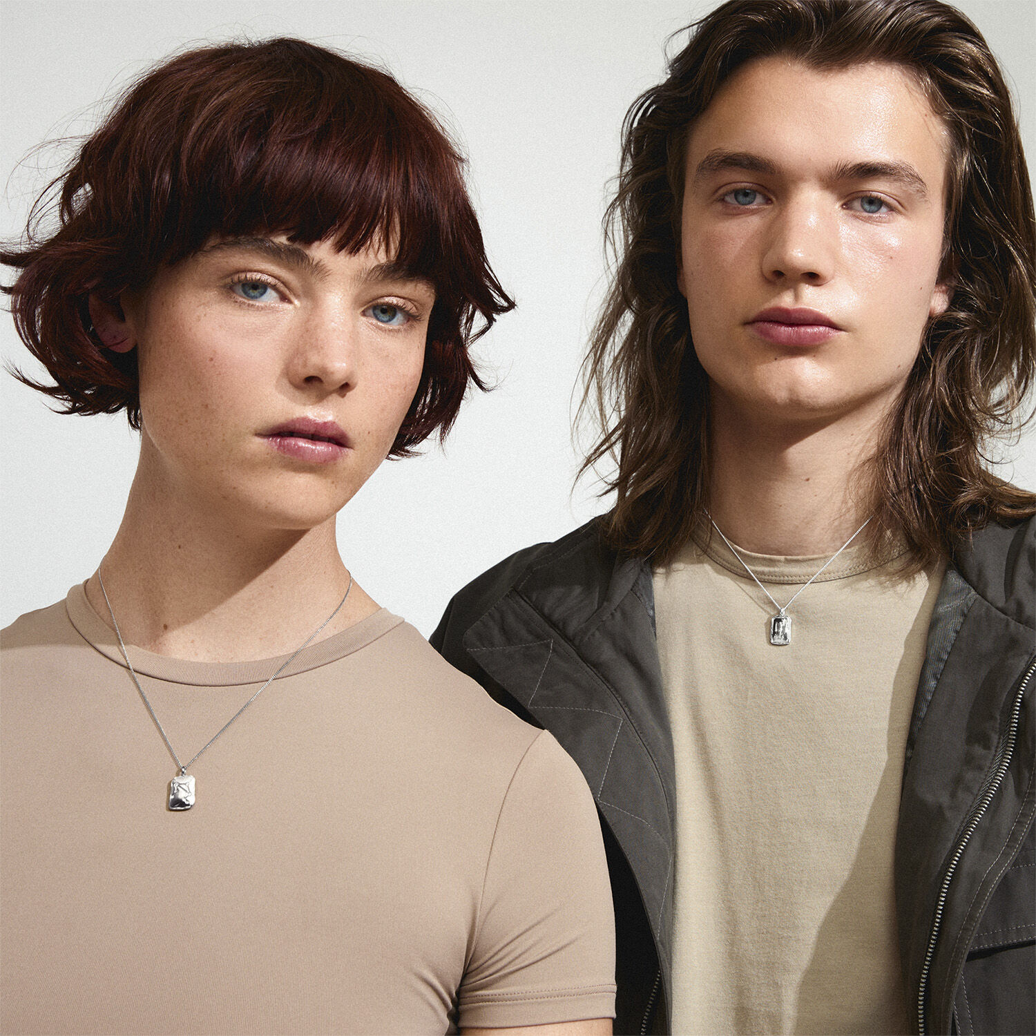 LIBRA recycled Zodiac Sign necklace, silver-plated