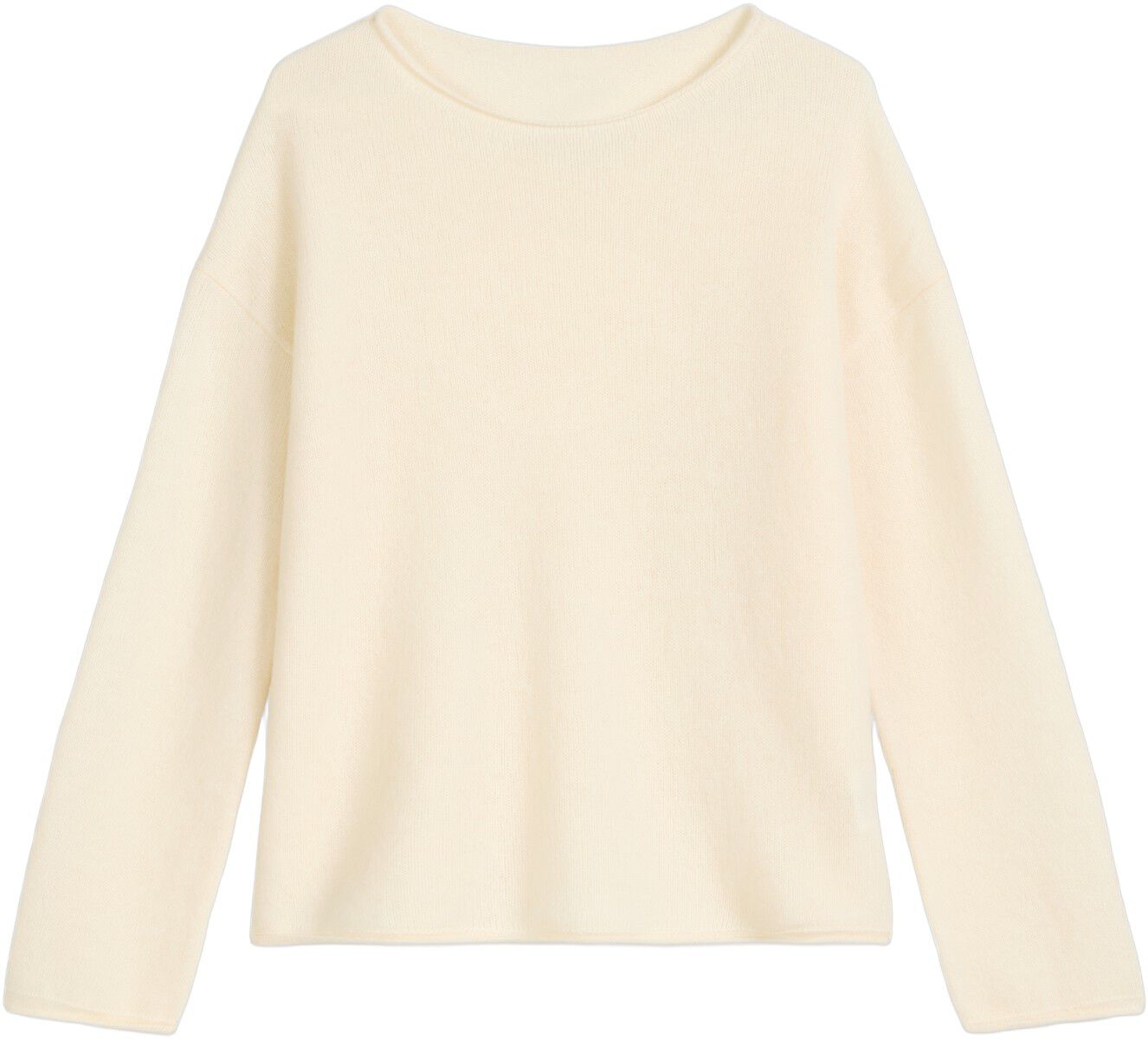 Pullover, longsleeve, boat neck