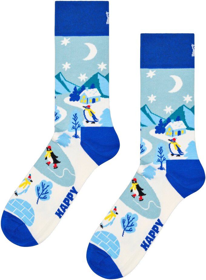 Penguin Village Sock