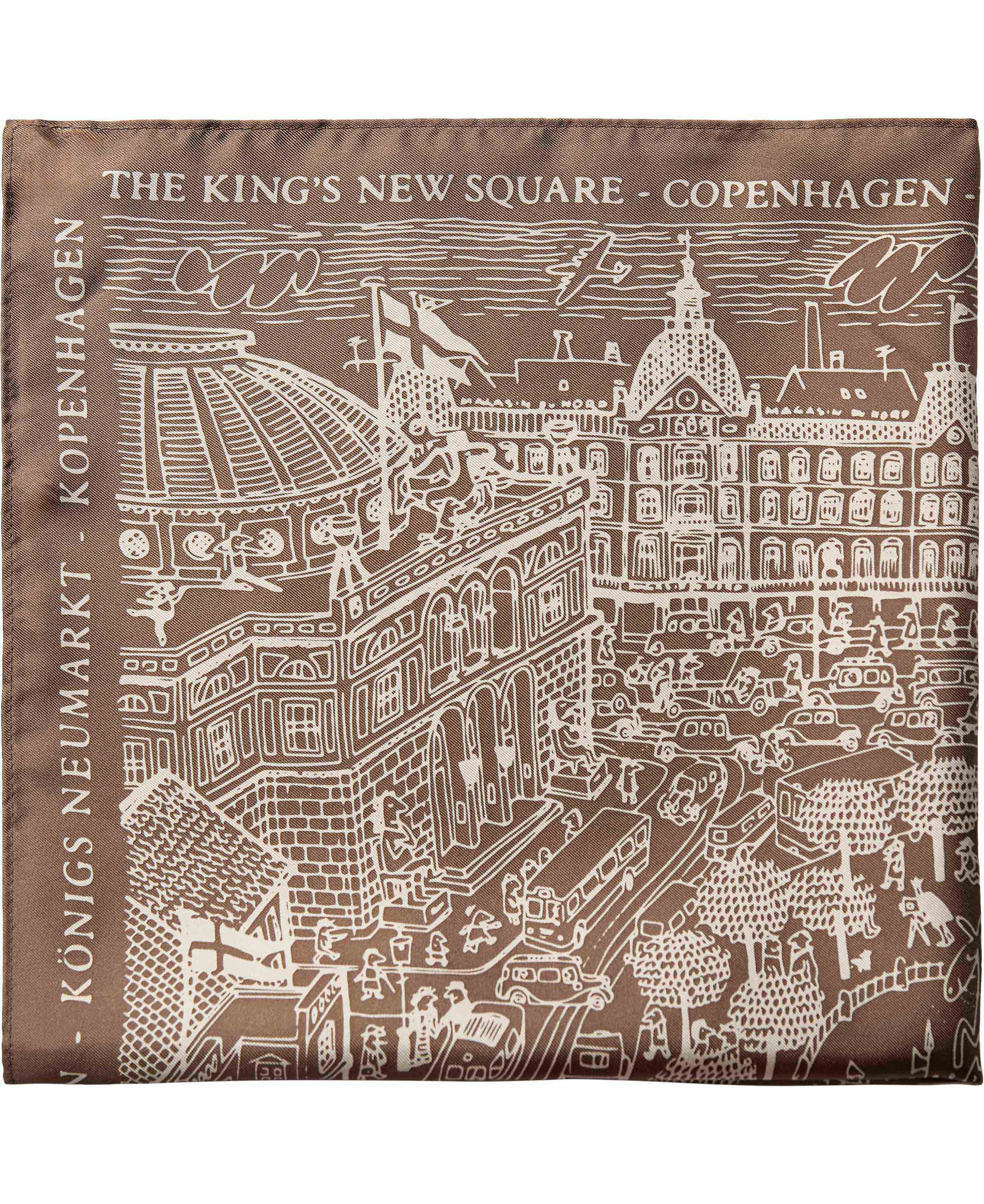 Magasin Iconic Scarf 53x53cm - 100% Silke