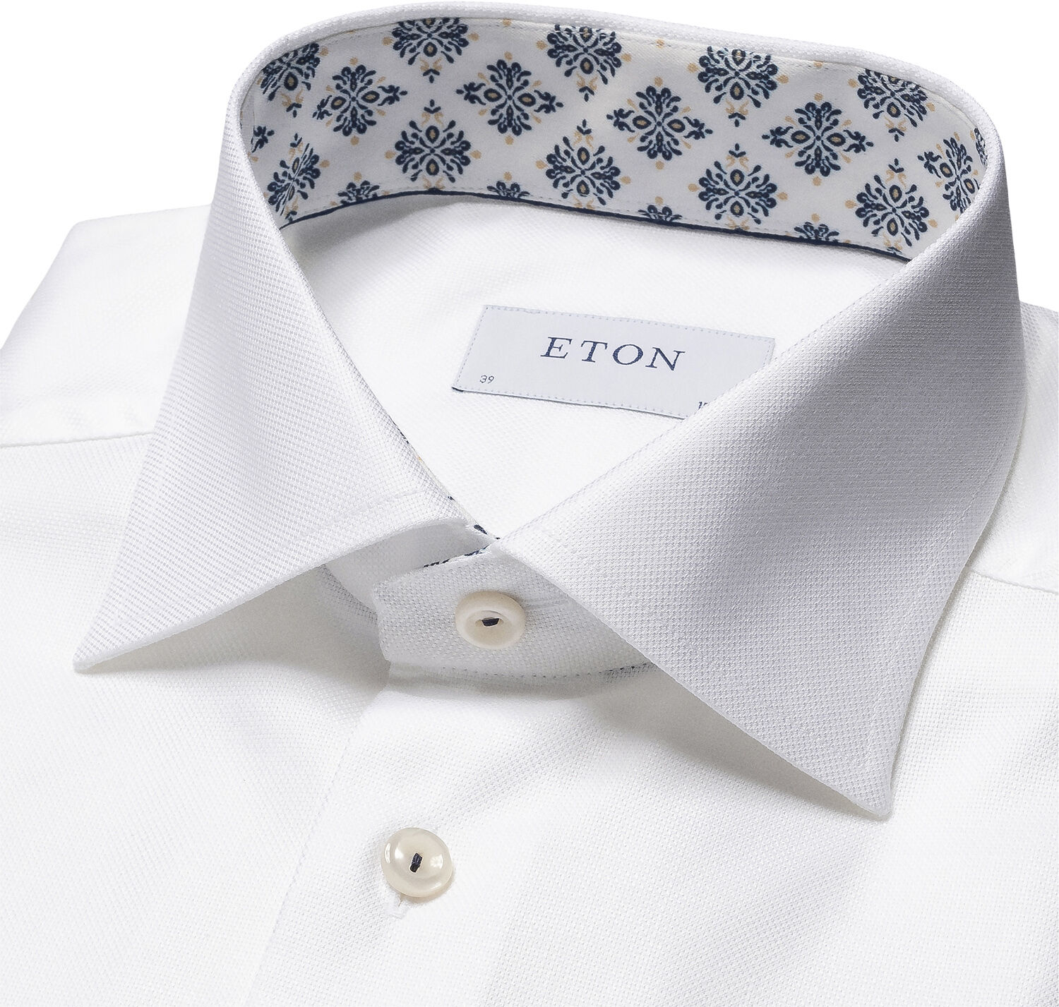 Cont. Fit Light Blue Cotton & Tencell Lyocell Shirt