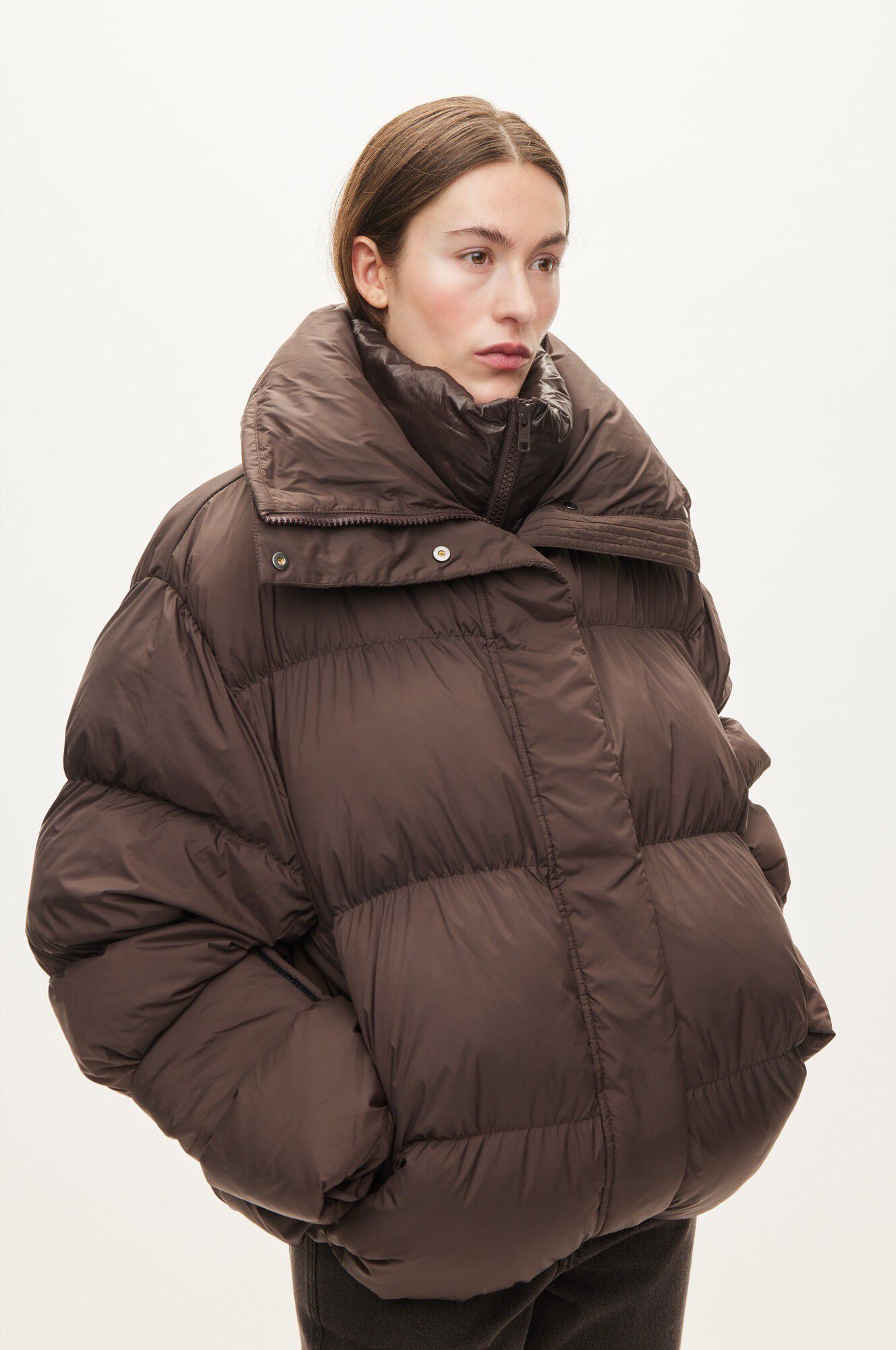 Aki double Collar Jacket