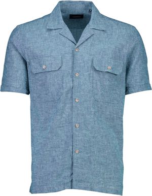 Cotton/linen resort shirt S/S