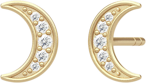 Moon Balance Earring - Gold