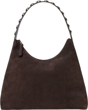 STASSIE STUDDED SLOUCHY SHOULDER BAG