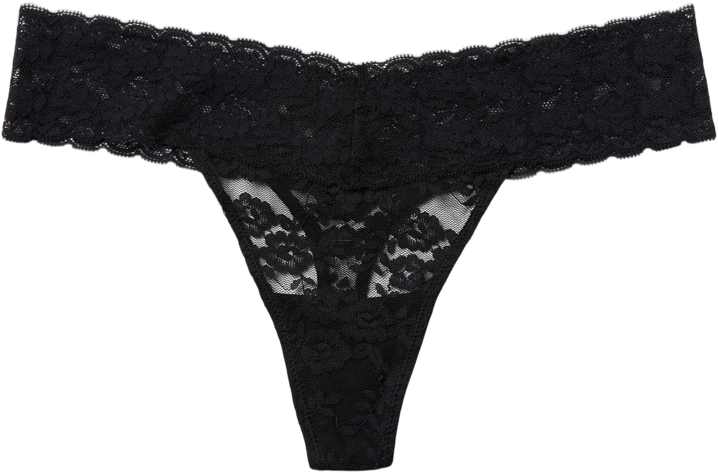 Stringtruse med blonder