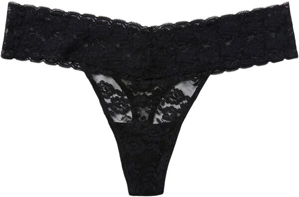 Stringtruse med blonder