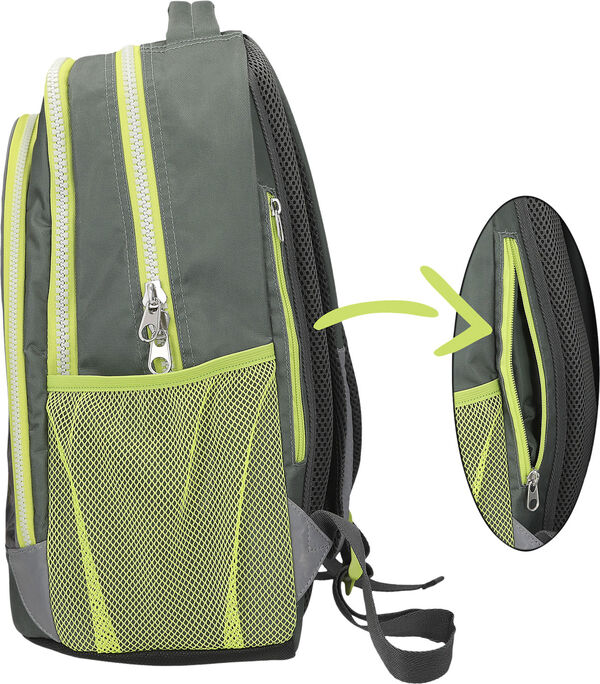 Dino World Skolerygsæk Reflector