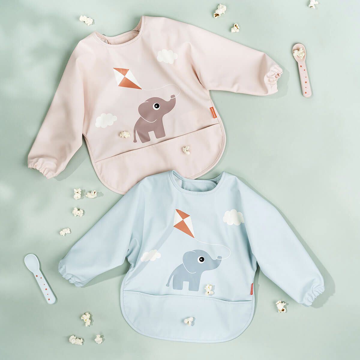 Hagesm&aelig;k m/&aelig;rmer og lomme Playground Bl&aring;