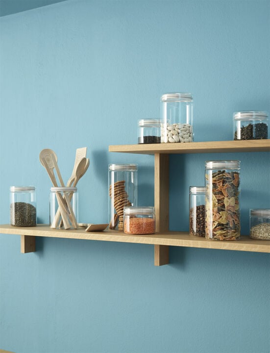 STORE-IT oppbevaringsglass 1.5 l. light grey Minimalist and streamline