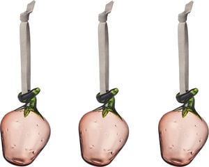 Iittala glass jordbær 3-pak pink
