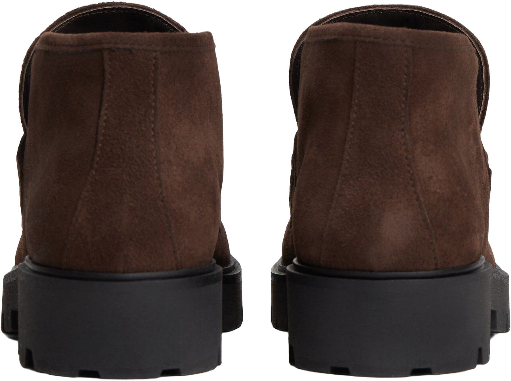 TH Monogram Suede Penny Loafer Boots