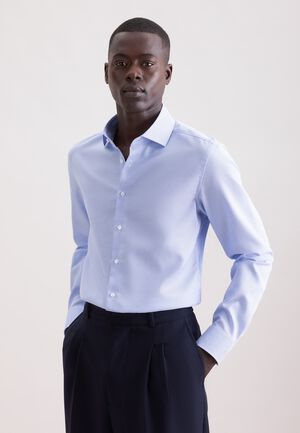 Business shirt Slim 1/1 Kent-Collar Structure