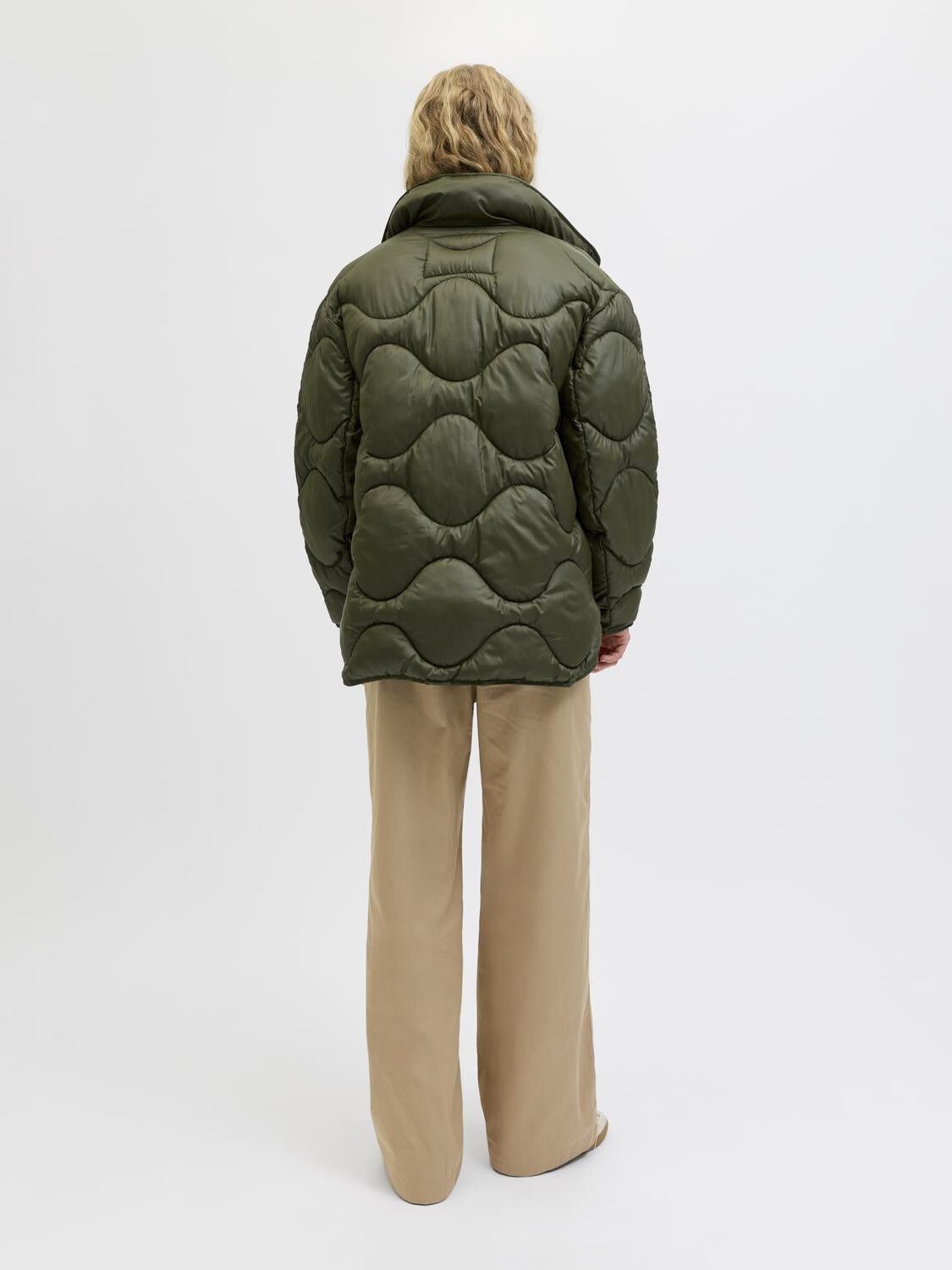 JXSTELLA SHINY QUILTED JACKET OTW S