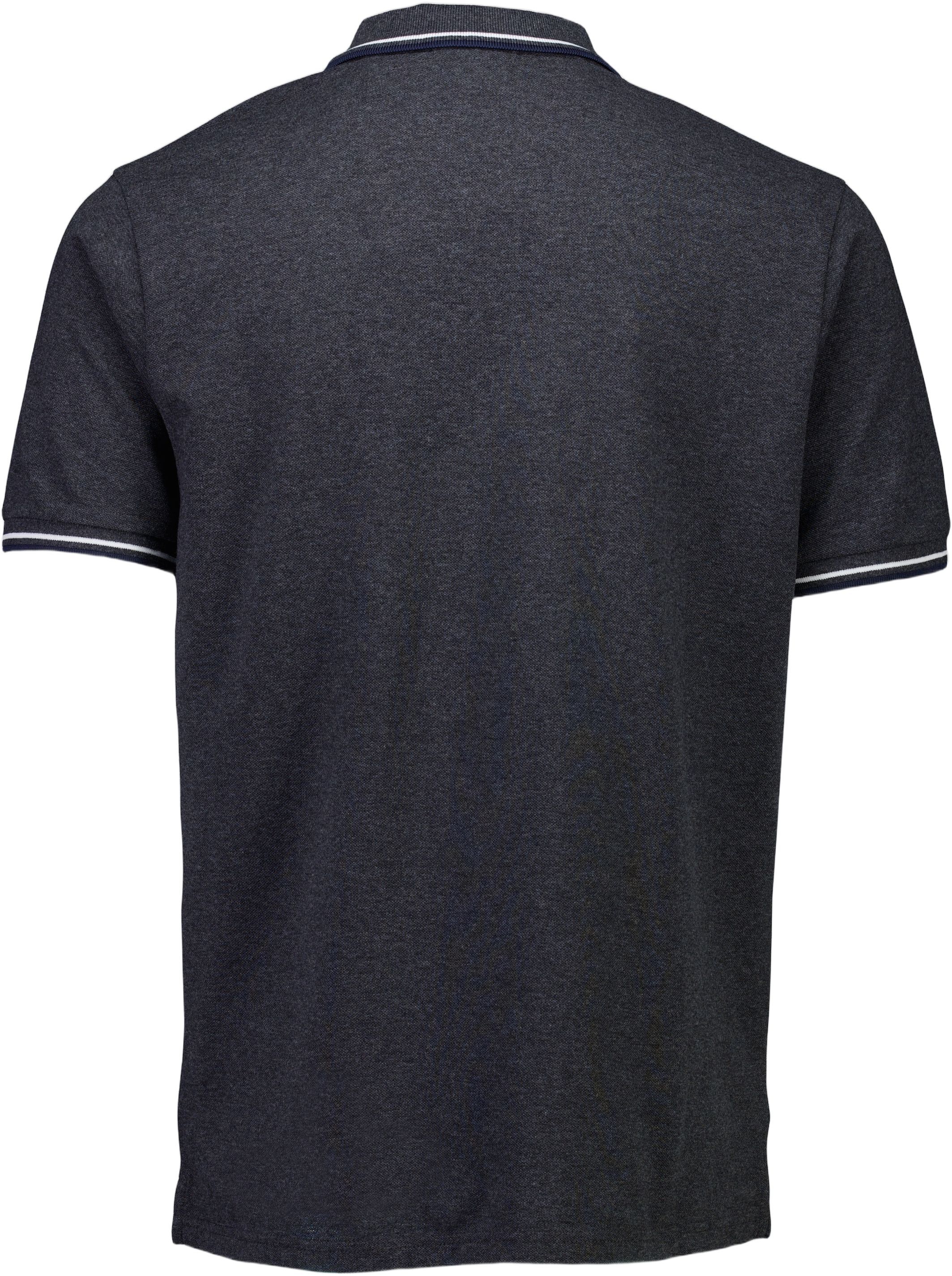 Polo shirt with zip recycled