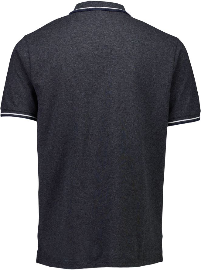 Polo shirt with zip recycled