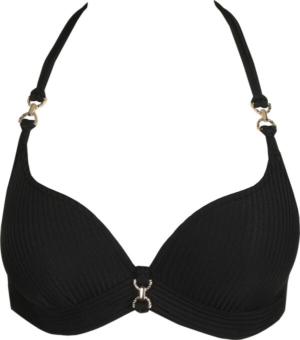 Emly hjerteformet bikinitop med vattering