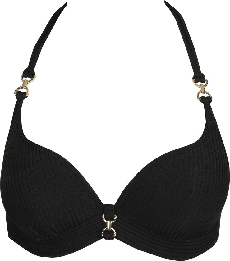 Emly hjerteformet bikinitop med vattering