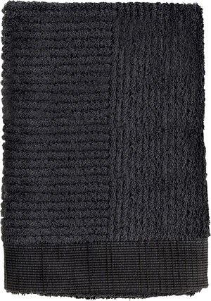 Håndklæde Sort Classic 50x70 cm.