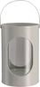 Light house lantern, Medium, Light grey, 16,5x24 cm