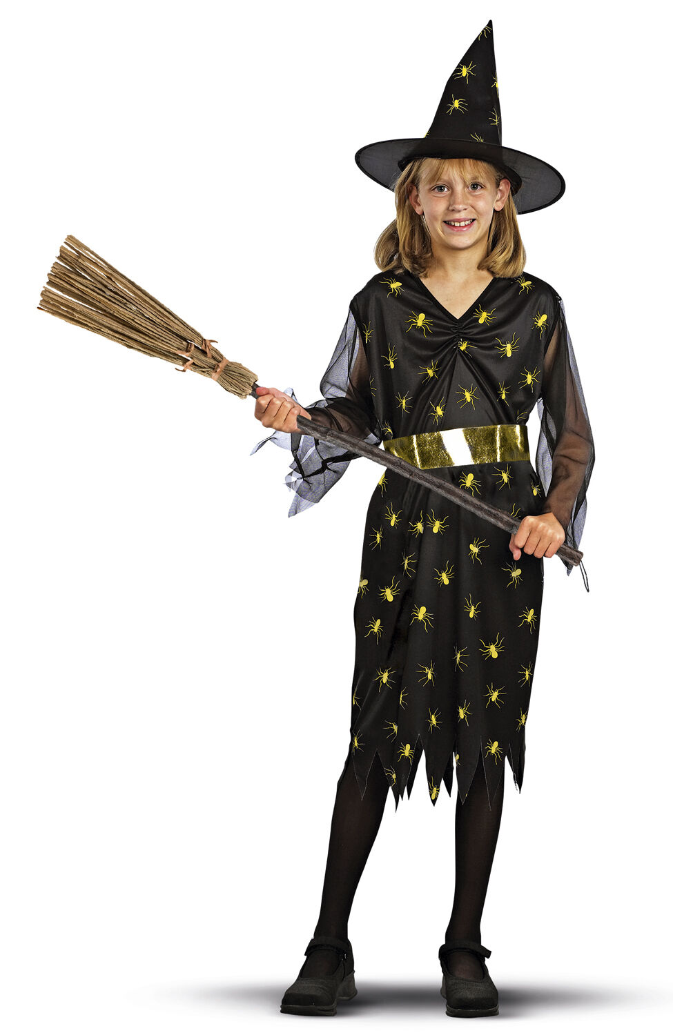 Gullheks Kjole. belte og hatt