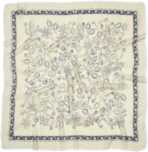 Dotted Flora Woo Scarf