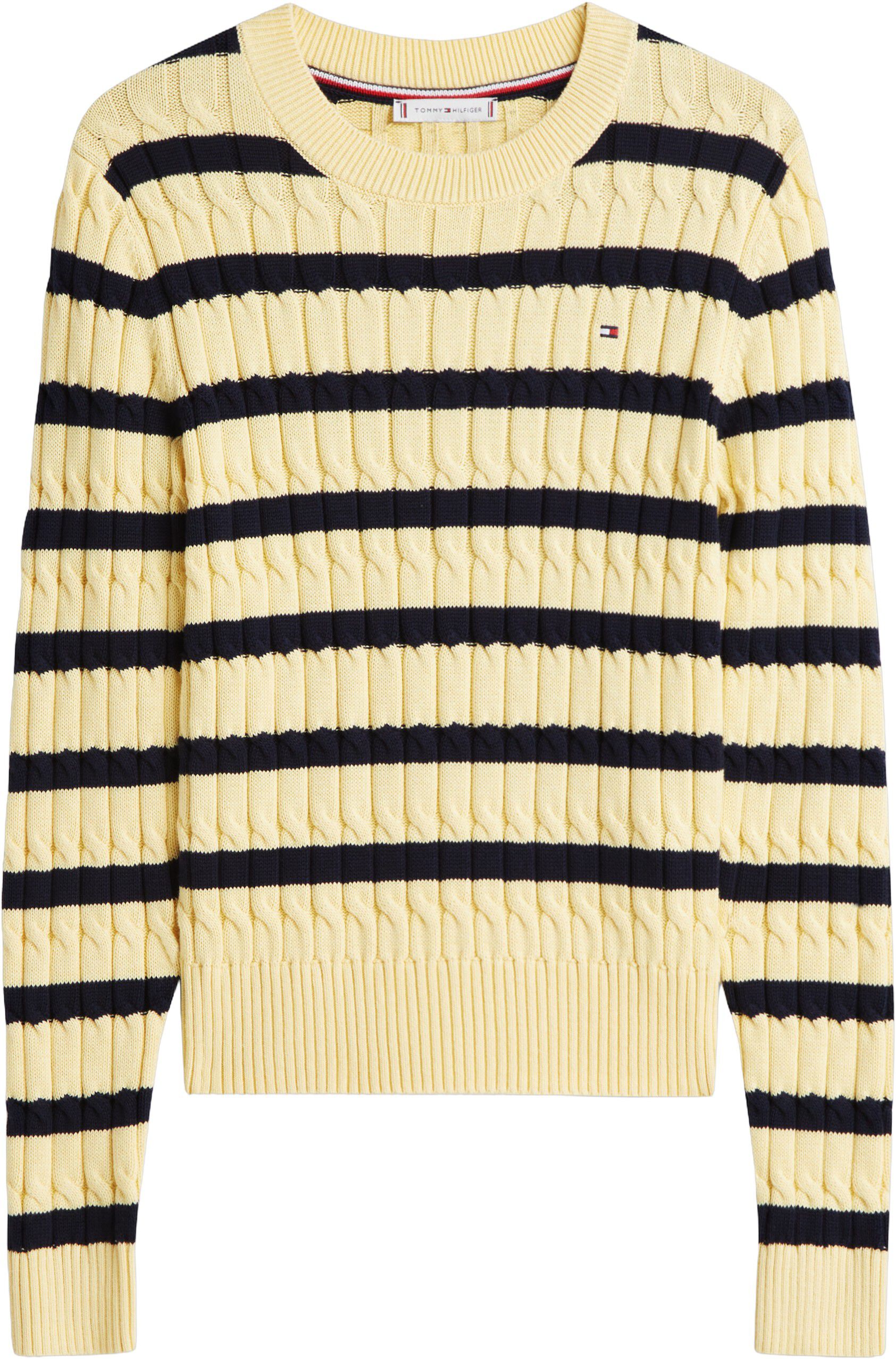 Cable Knit Crew Neck Jumper