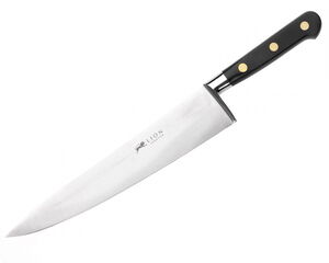 Kokkekniv Ideal 25 cm Stål/Svart