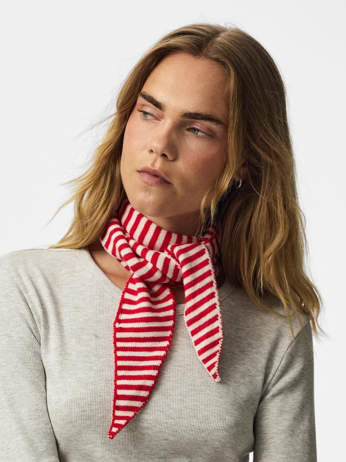 PCKOMMA TRIANGLE SCARF NOOS BC