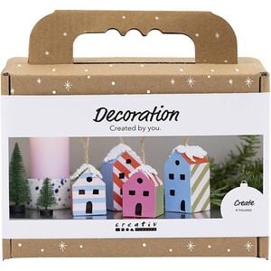 Mini DIY Kit Dekoration, Huse, colorful
