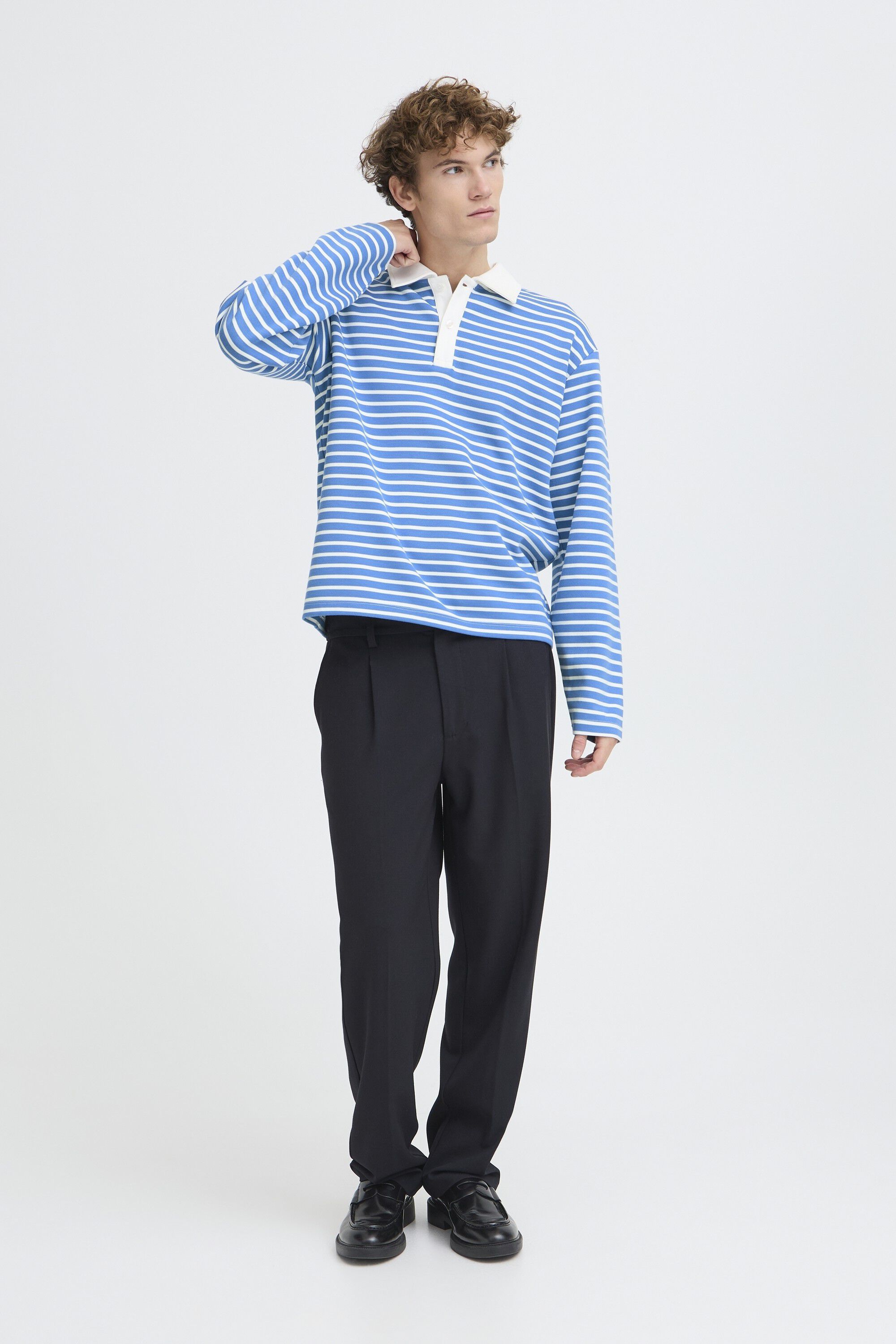 CFPERSSON RELAXED POLO SWEAT