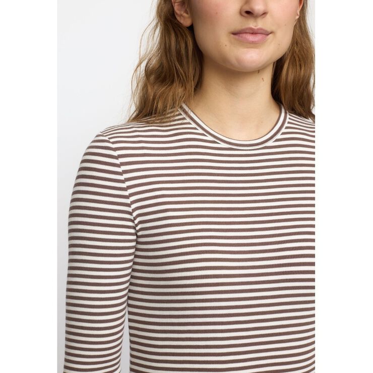 SRFenja Stripe O-neck Top