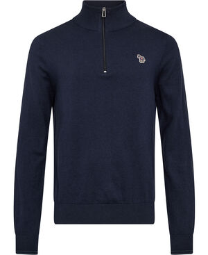 MENS SWEATER ZIP NECK ZEB BAD