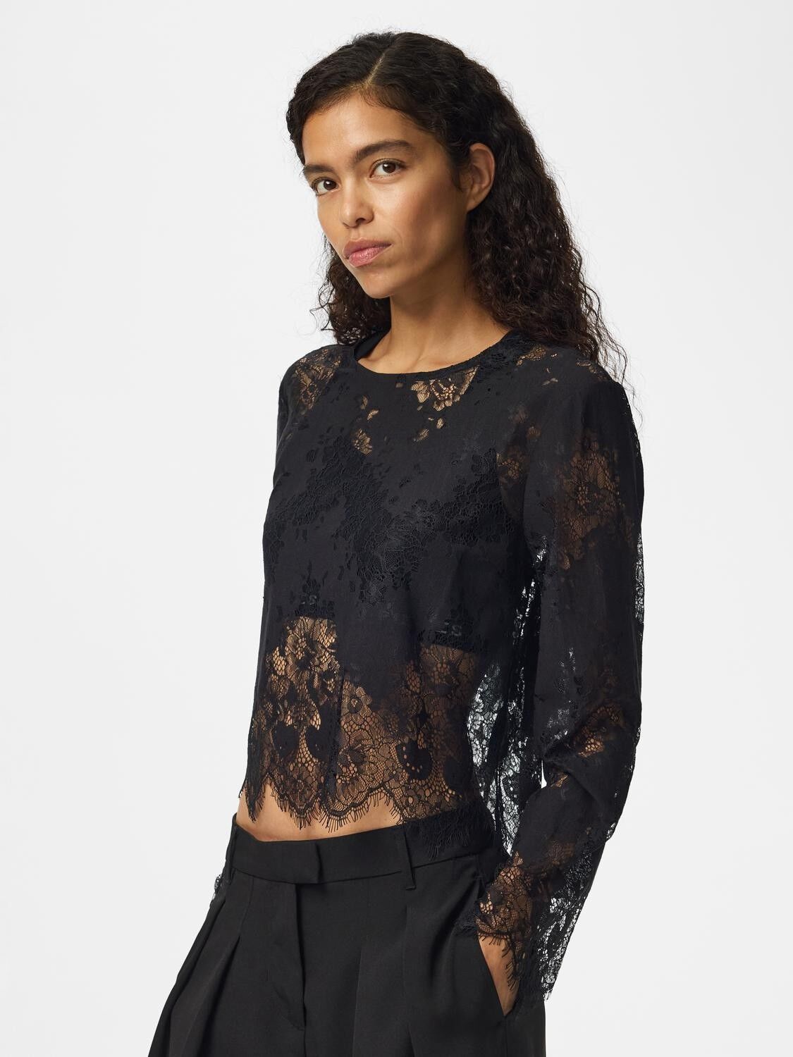 Pcnorinne Ls Top Wvn