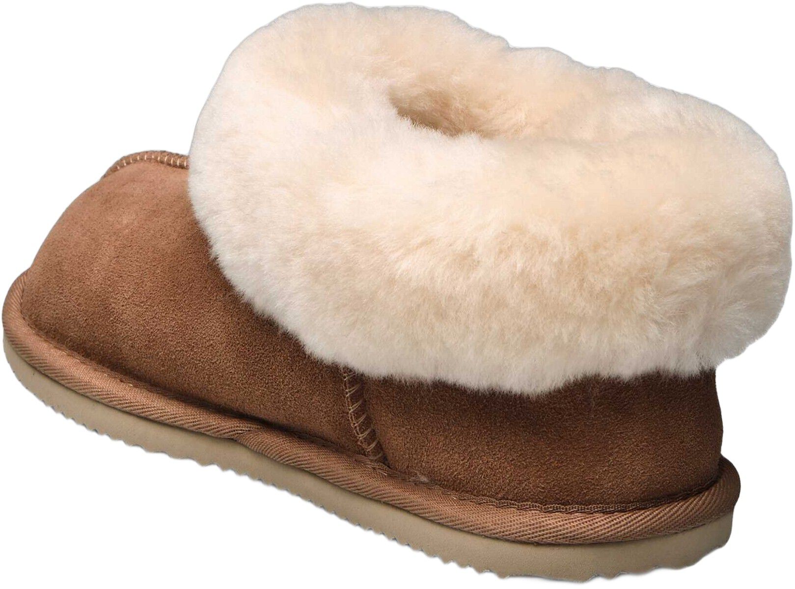 RHEvelyn Leather Closed Ankle Slipper