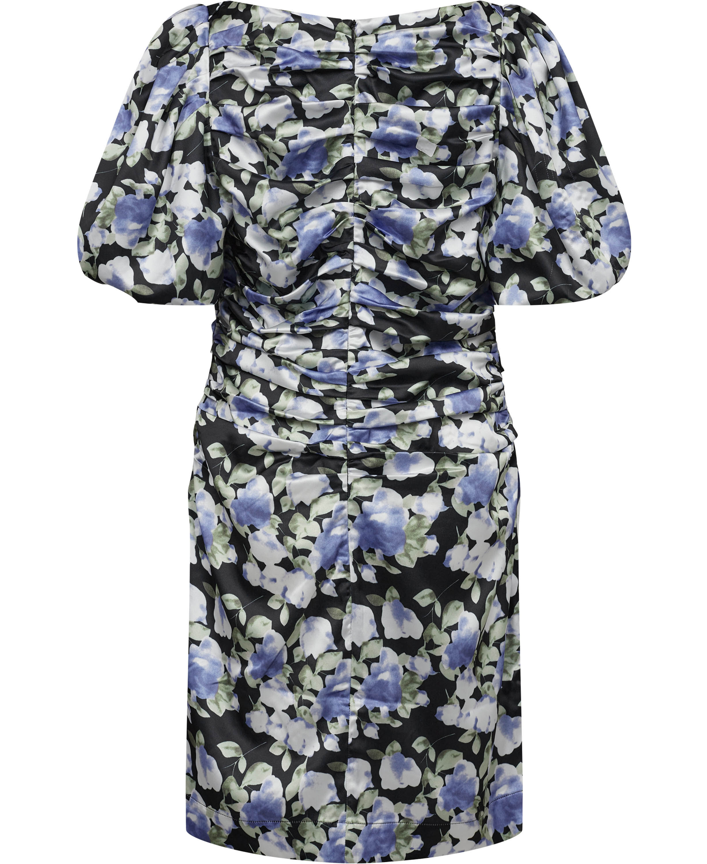 Lisbon Print Puff Dress
