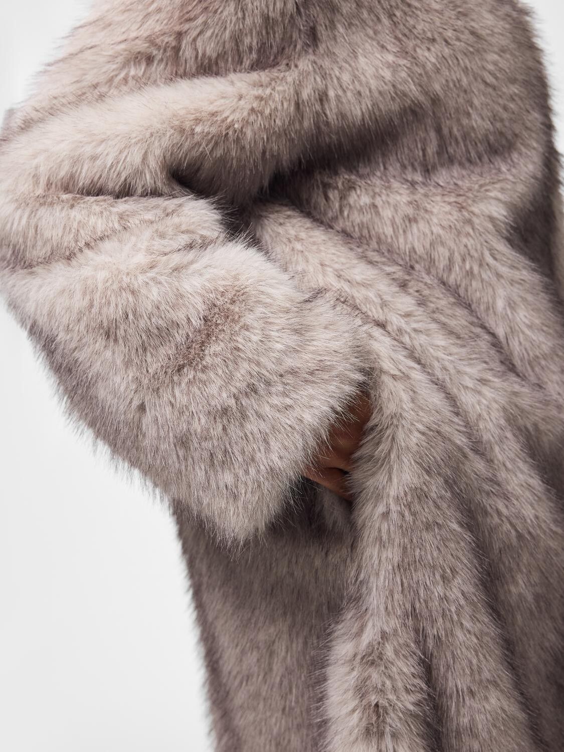 Pcjilla Long Fluffy Jacket