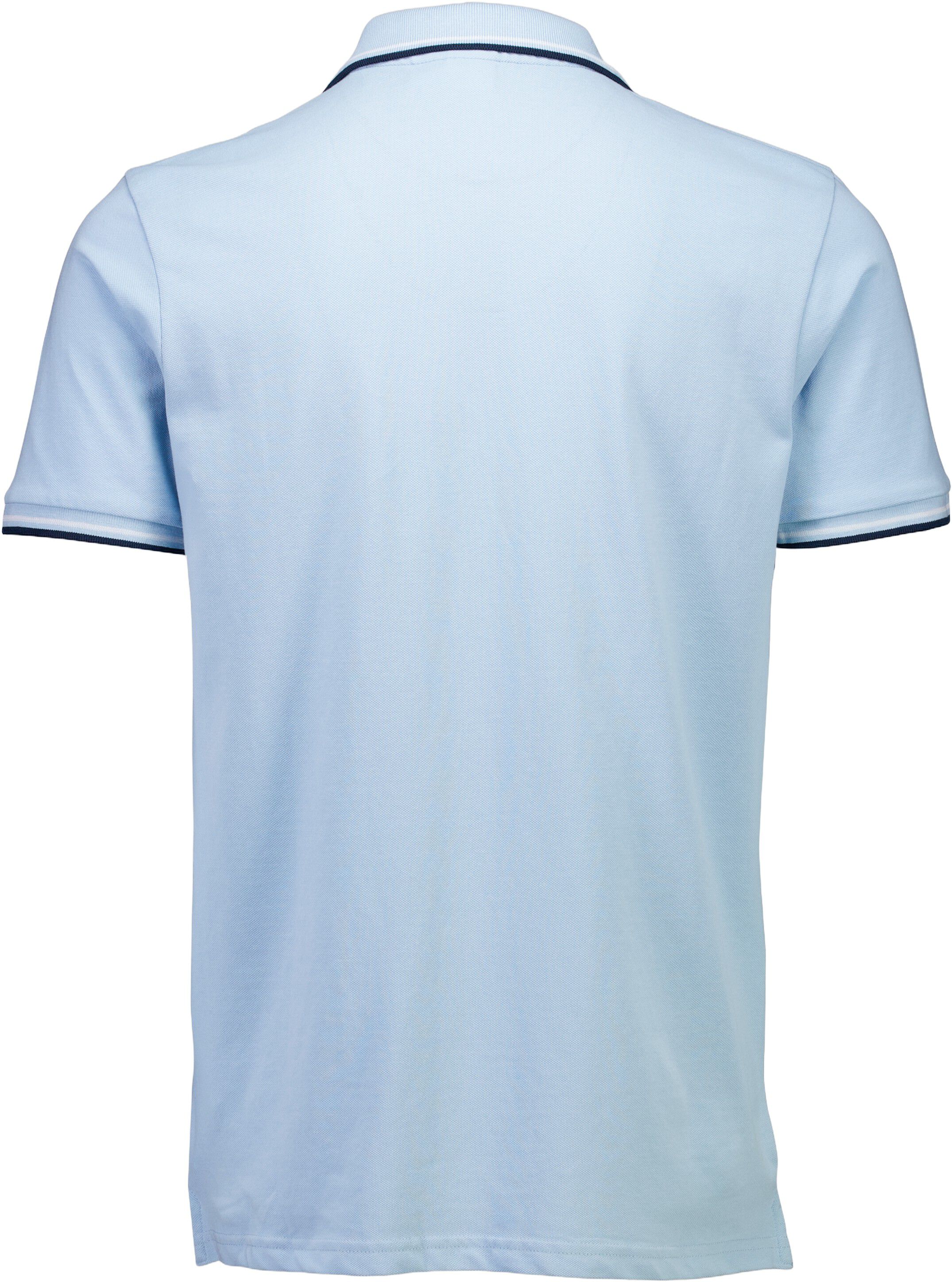 Polo shirt w. zip neck