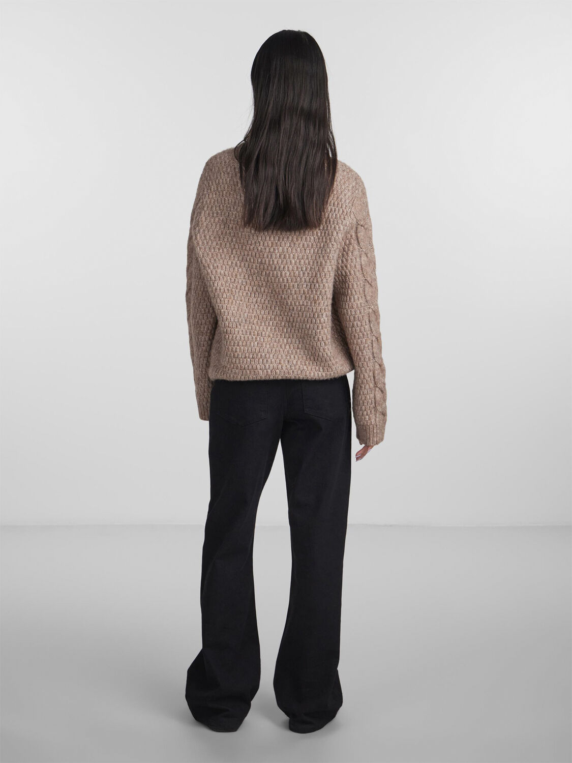 Pcnina Ls O-Neck Knit Noos Bc