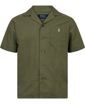Classic Fit Oxford Camp Shirt