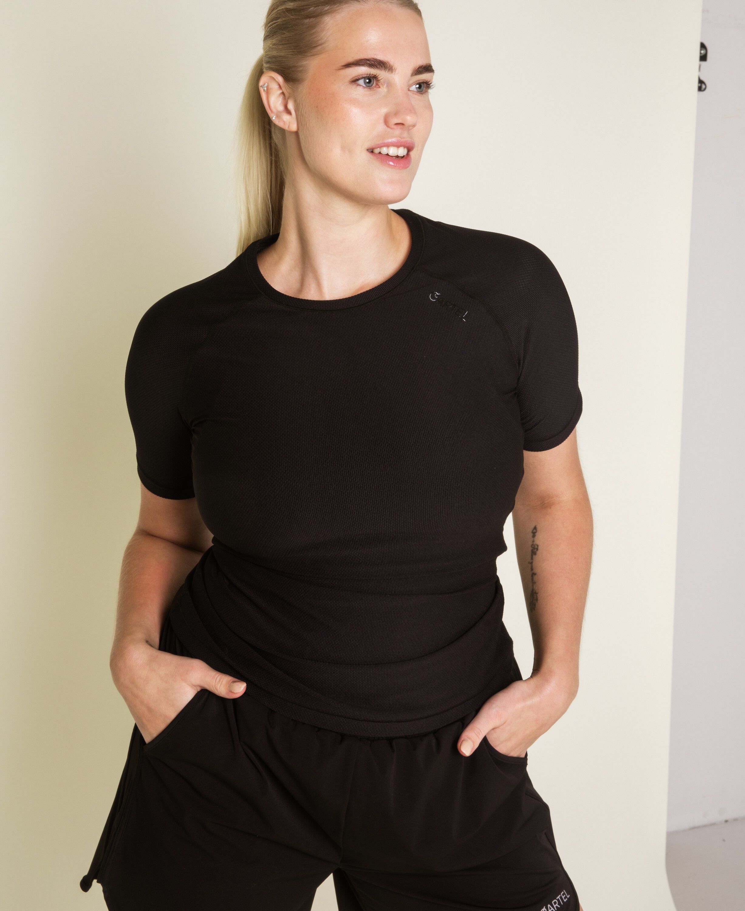 Pace performance tee - Nero