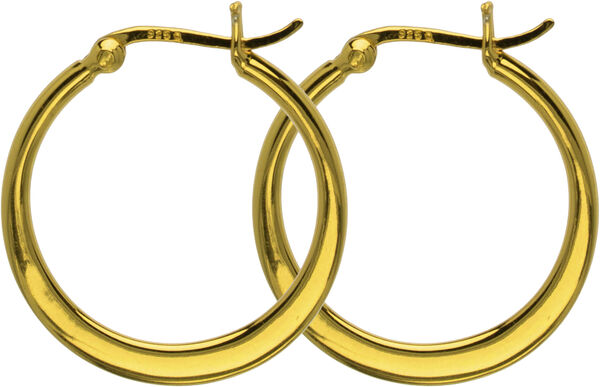 Classic Asta øreringe. Diameter: 25 mm.