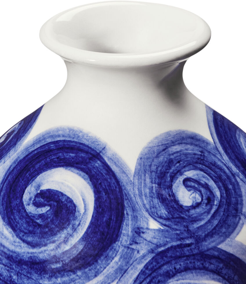 Tulle Vase H10. 5 cm bl&aring;