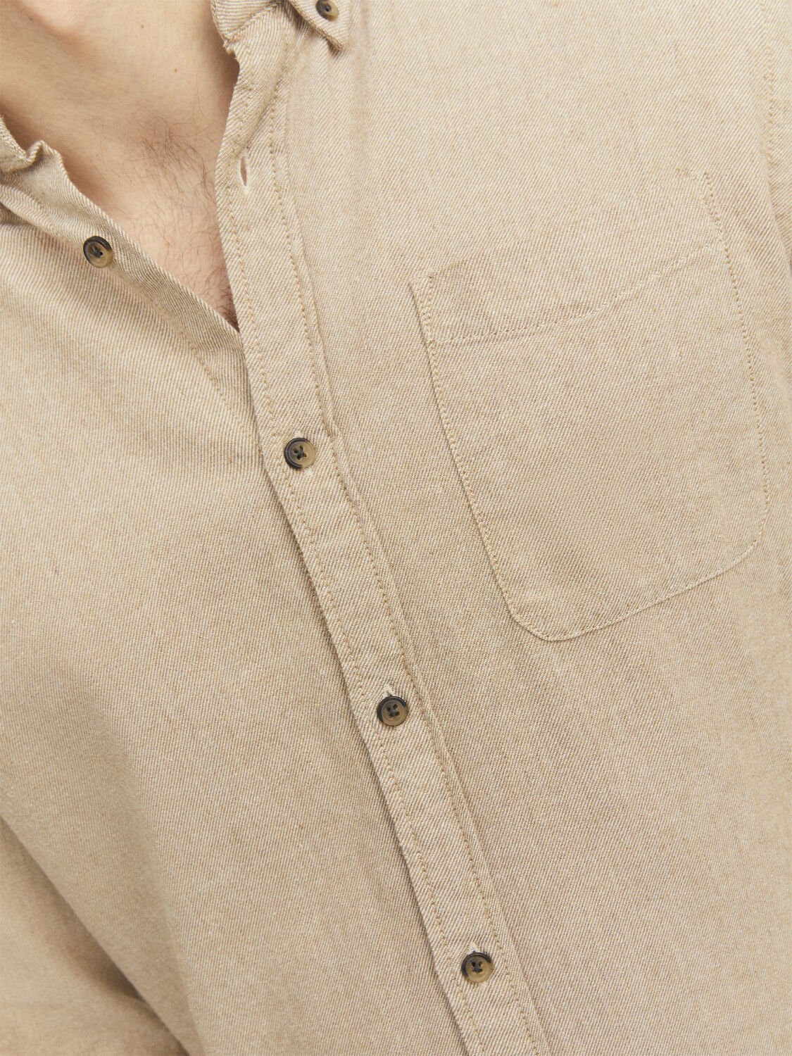 JJECLASSIC MELANGE SHIRT LS SN